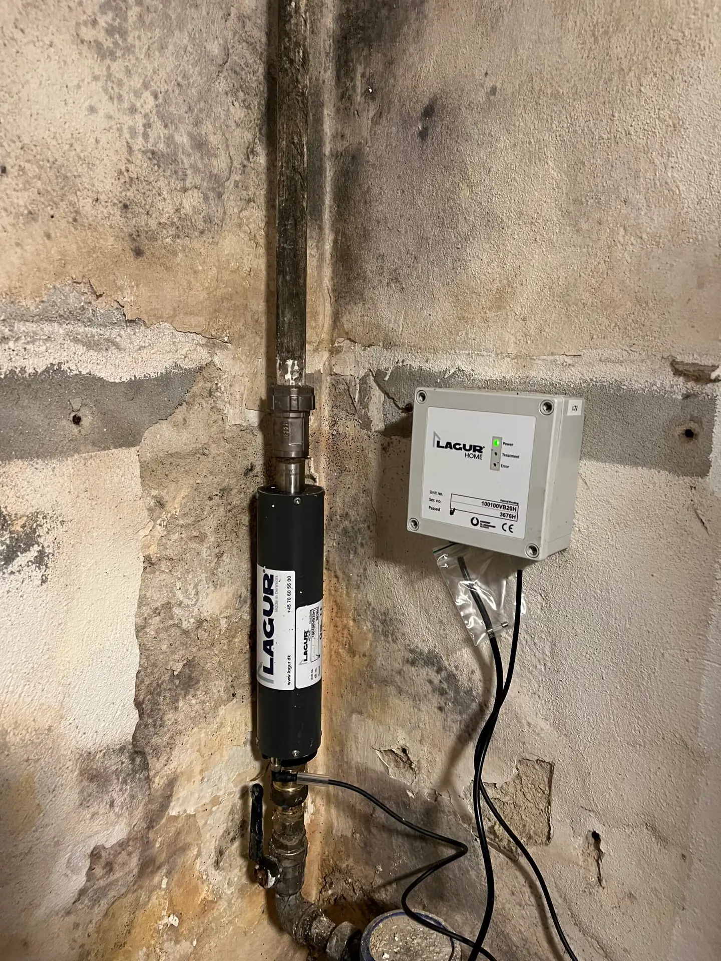 LAGUR Dom zamontowany na instalacji